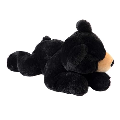 Wild Republic EcoKins Black Bear Stuffed Animal 12 inch, Eco Friendly Gifts for Kids, Plush Toy, Handcrafted Using 16 Recycled Plastic Water Bottles thumbnail 5