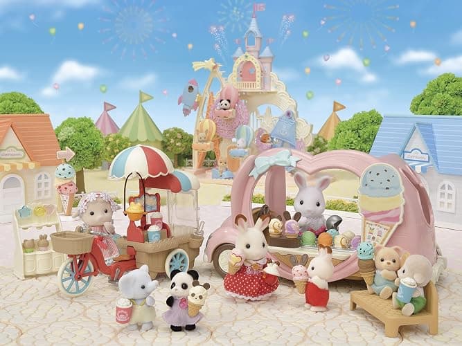 Calico Critters Ice Cream Van, Toy Vehicle for Dolls thumbnail 7