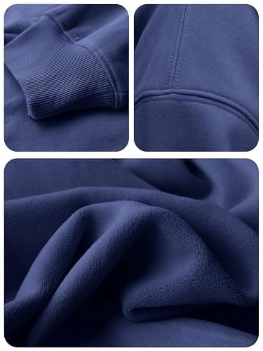 Womens Oversized Hoodies Fleece Loose Hooded Sweatshirt Fall Winter Outfits 2025 Trendy Clothes thumbnail 3