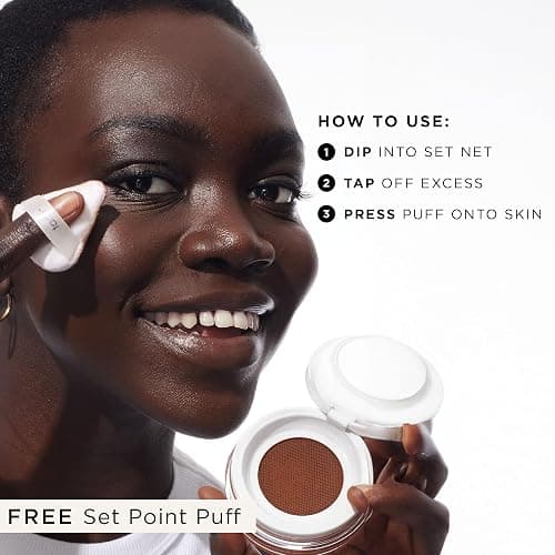 tarte creaseless setting powder – Pressed & Loose Face Powder, Lightweight Oil-Absorbing Formula for Longwear Finish, Vegan & Cruelty Free thumbnail 3