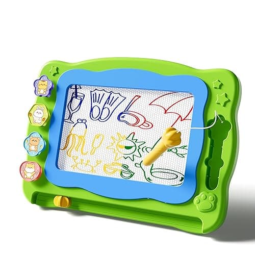 Large Magnetic Drawing Board for Toddlers, Magnetic Doodle Board for Kids, Etch A Sketch Magnet Erasable Writing Pad, Preschool Education Travel Toys for Kids Boys Girls Age 3 4 5 6 7 8 Years Old - ZYD014A-B6