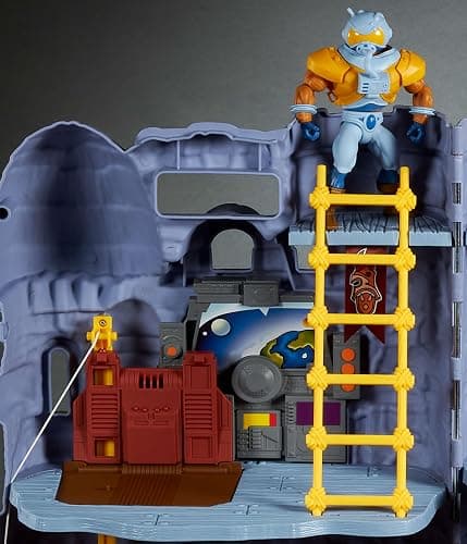 Masters of the Universe Vintage Castle Grayskull Playset with Display Mat & Spaceman Figure, Jawbridge & Other Features & Accessories (Amazon Exclusive) thumbnail 6