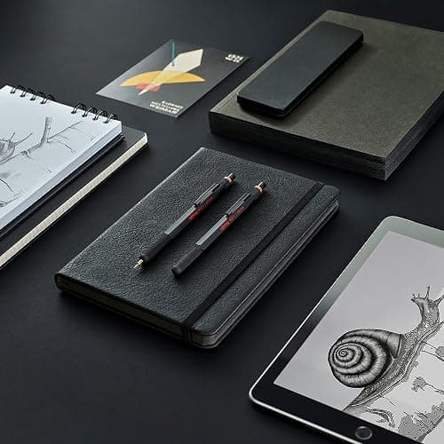 rOtring 800+ Mechanical Pencil and Touchscreen Stylus 0.5 mm Black thumbnail 2