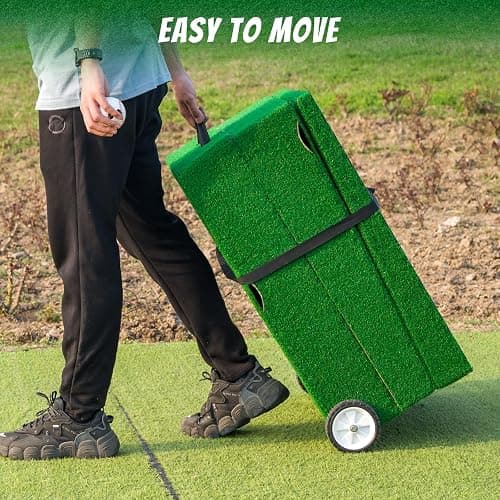Efficraft Portable Foldable Baseball Pitching Mound Set - Pitching Mound with Pitching Rubber for Indoor/Outdoor Use (Includes Baseball) thumbnail 2