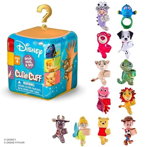 Disney Cutie Cuff - Mystery Plush Slap Band Bracelet - Favorites Series 4 thumbnail 3