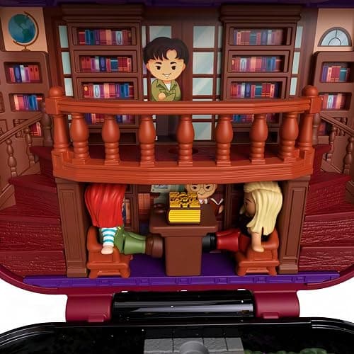 Polly Pocket x Buffy the Vampire Slayer Collector Compact | Nostalgic Playset, Micro Buffy, Willow & Xander Dolls, 5 True to Content Accessories, Lenticular Exterior thumbnail 3