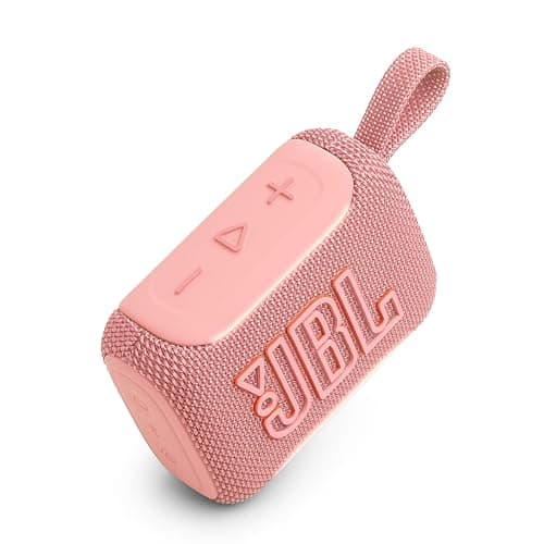 JBL Go 5 Portable Bluetooth Speaker, Waterproof and Dustproof - Pink | Dustproof Drop-Proof With up to 10 Hr Battery, Stereo Pairing, App Control For Pool, Beach, Outdoor Listening thumbnail 9