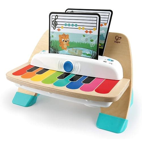 Baby Einstein and Hape Magic Touch Piano Wooden Musical Toddler Toy, Age 6 Months and Up - Image 1