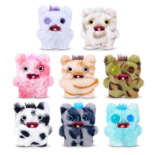 Fuggler Baby Fugg Screech Edition 3.5 Inch Plush Collectible Toy (8 Pack) by ZURU Featuring Funny Ugly Monster Design with Mischievous Details, Perfect for Collectors and Fans of Weird Fun - Image 1