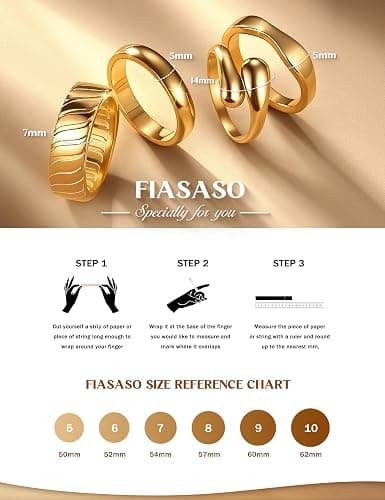 Chunky 14K Gold Plated Rings for Women Non Tarnish - 4Pcs 14K Thick Gold Plated Statement Rings Set Fashion Stackable Ring Trendy Waterproof Chunky Dome Ring thumbnail 7