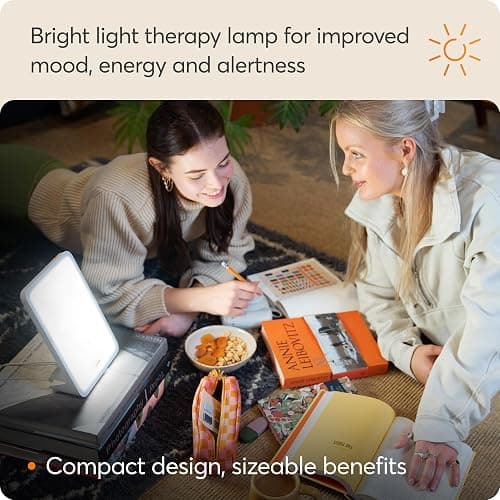 Lumie Mini, Compact Bright Light Therapy Lamp for Improved Mood, Energy and Alertness thumbnail 2