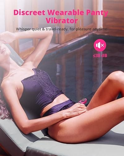 LOVENSE Ferri Vibrating Panties, Magnetic Mini Wearable Clit Vibrator with Remote Control Long Distance for Female Couple Sex Toy & Games Clitoral Stimulator Massager, Discreet, IPX7 Waterproof thumbnail 4