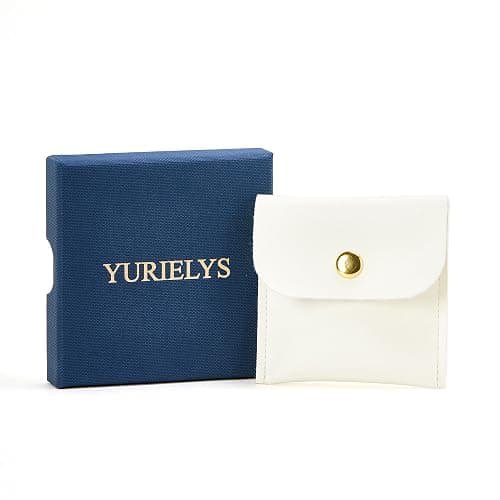 Yurielys Clip on Earrings for Women, 14K Real Gold Plated Non Pierced Hoop, Clip on Hoops for Non Pierced Ears Gold and White Gold thumbnail 6