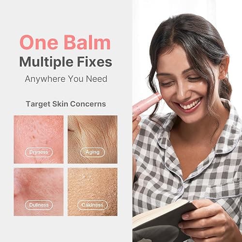 KAHI Wrinkle Bounce Multi Balm Stick | PDRN Collagen Wrinkle Stick | Korean Skin Care |All-in-One Hydrating Lip Balm Eye Cream Neck Cream Make Up Base & Face Mist Moisture Balm thumbnail 7