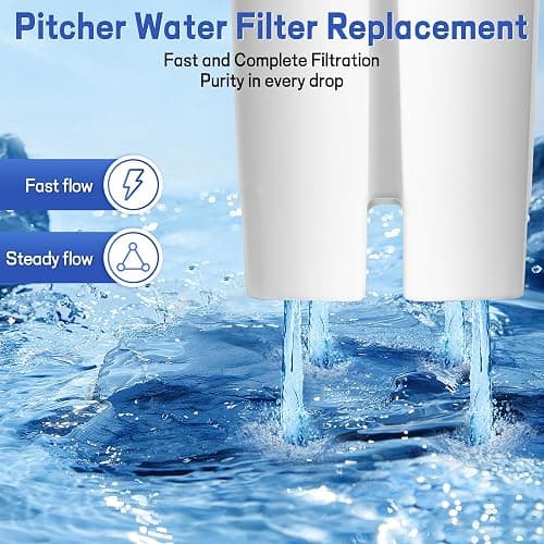 BREAUILL Replacement for Brita® Water Filter, Pitchers and Dispensers, NSF Certified Water Filter Replacement for Brita® Classic, OB03, Mavea® 107007 35557, 3 PCS Water Pitcher Filter thumbnail 3