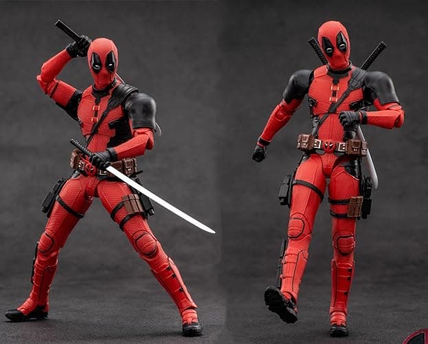 LonullyMege 7 inch Movie Style Action Figure All Joints Movable Anime Toys|1/10 Scale Collectible Desktop Decoration with Lots of Accessories and Gift Set thumbnail 8
