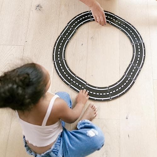 MAGNA-TILES XTRAS: Roads 12 Piece Magnetic Construction Set, The ORIGINAL Magnetic Building Brand thumbnail 4