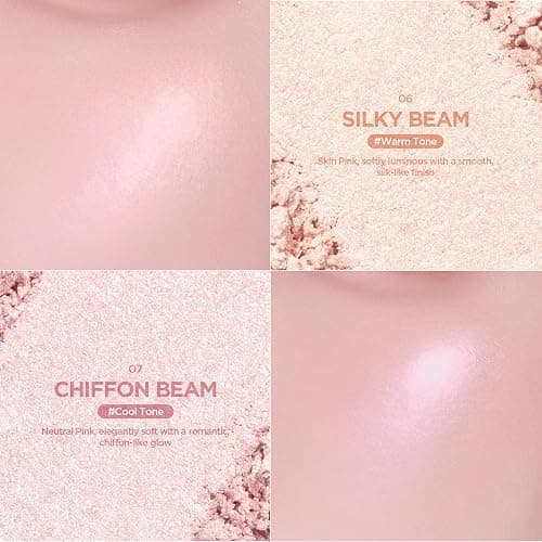 lilybyred Luv Beam Glow Veil | Korean Heart-Shaped Highlighter, Multi-Dimensional Glow, Luminous & Radiant Finish, Gel-Powder Formula, Buildable & Blendable, Long-Lasting, 0.11 oz (01 Dreamy Beam) thumbnail 8