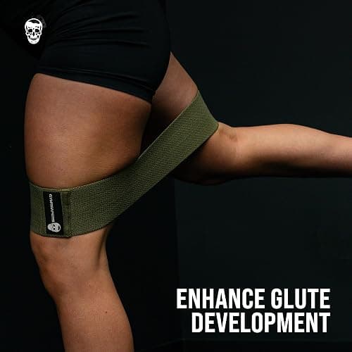 Hip Bands for Booty Workouts | Non Slip Fabric Band Set with 3 Levels - Resistance Bands for Legs & Hip - for Men & Women thumbnail 6