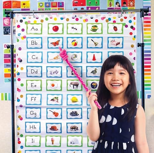 Teacher Created Resources Hot Pink Chevron Hand Pointer (20677) thumbnail 2