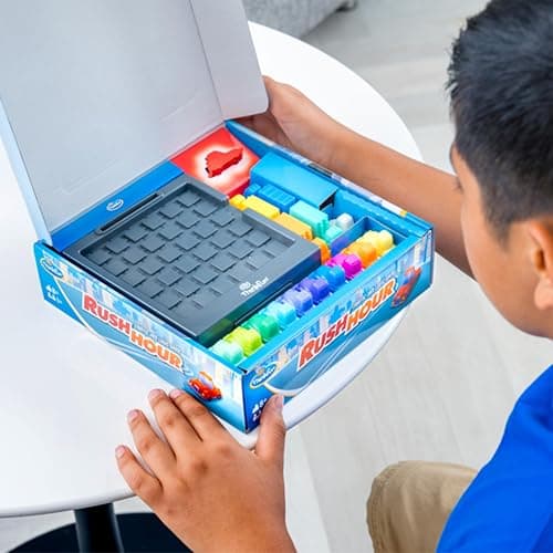 ThinkFun Rush Hour Traffic Jam Logic Game - Engaging STEM Toy for Kids Age 8 and Up - Enhances Reasoning & Planning Skills - MESH Accredited - 20+ Awards - Trusted Worldwide Seller for Over 20 Years thumbnail 6