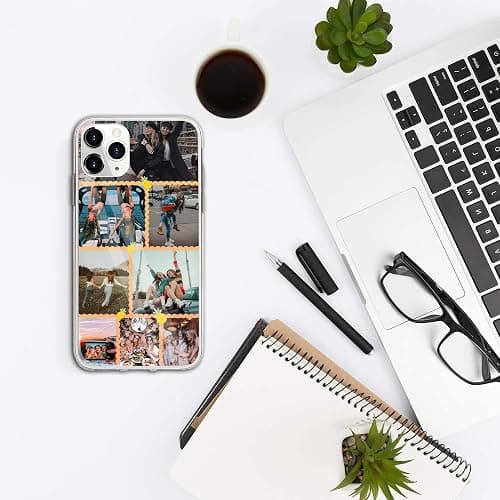 CASEZILY Personalized Multiple Pictures Phone Case Custom Your Photo Collage Gift for Family Friends Compatible with iPhone 15 14 13 12 11 X XS XR 8 7 6 Mini Pro Max - PHOTOFRIEND thumbnail 5