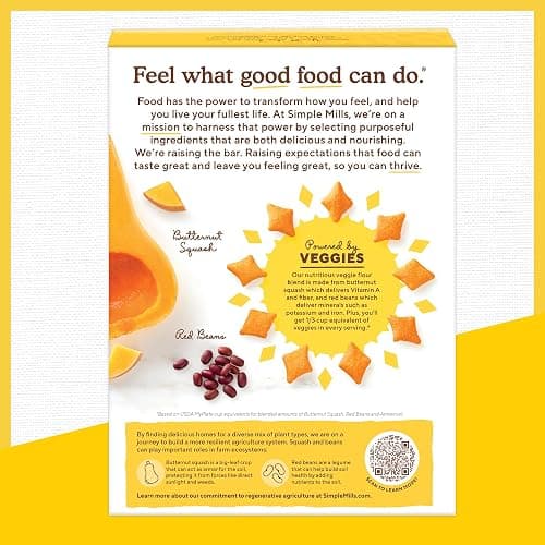 Simple Mills Pop Mmms Cheddar Baked Snack Crackers, Gluten Free, 4 Ounce (Pack of 1) thumbnail 5