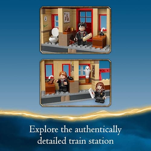 LEGO Harry Potter Hogwarts Express & Hogsmeade Station Building Toy - Pretend Play and Display Decor for Boys & Girls, Ages 8+ - Gift Idea for Birthdays - 76423 thumbnail 6