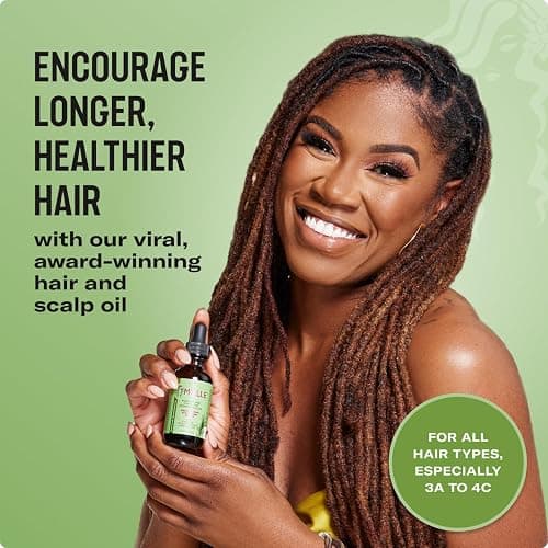 Mielle Organics Rosemary & Mint Hair Oil, Split Ends & Dry Scalp Treatment - Made with Biotin & Essential Oils for Strengthening, Soothing, Moisturizing & Encouraging Longer, Healthier Hair (2 Fl Oz) thumbnail 3
