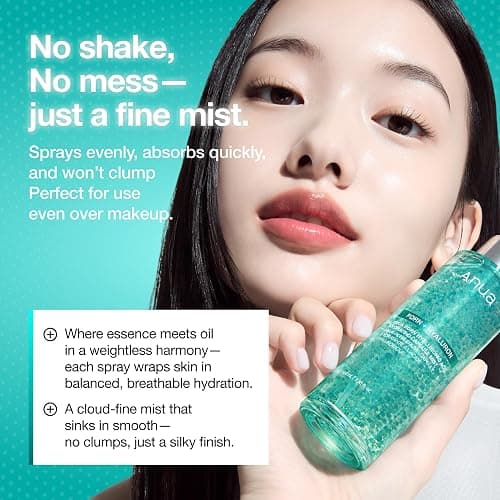 Anua PDRN Collagen Glow Facial Serum Spray, 3.38 fl oz | Hydrating Face Mist, Hyaluronic Acid, dewy glass finish, All Skin Types, Instant Plumping, Firming Care, Korean Skincare thumbnail 6