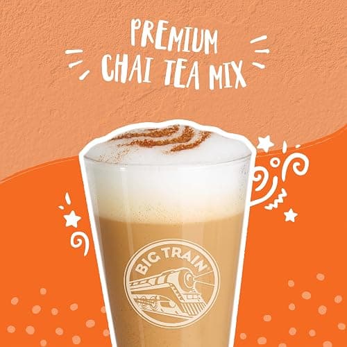 Big Train Spiced Chai Tea Latte Beverage Mix, 1.9 Pound (Pack of 1) thumbnail 6