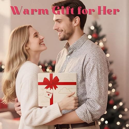 Inerney Fuzzy Socks for Women Men Gifts, Warm Cozy Fluffy Cloud Slipper Style, Comfy Winter Sleep Sock, Stocking Stuffer thumbnail 7