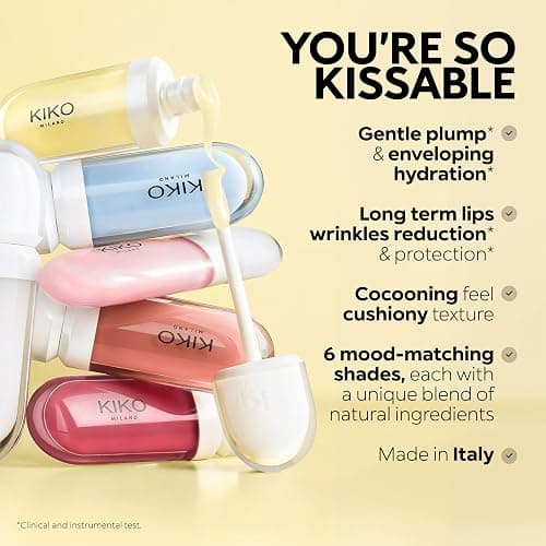 KIKO Milano Kissable Lip Volume Plumping Lip Cream 03, Perfecting Volume-Enhancing Lip Cream thumbnail 7