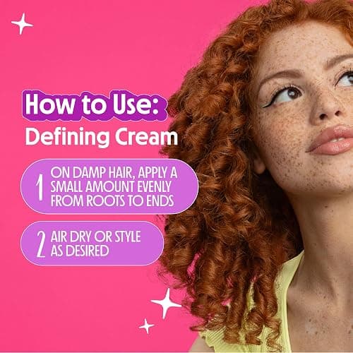 Not Your Mother's Curl Talk Curl Defining Spray Gel and Curl Defining Cream | 6 fl oz Each - Formulated with Rice Curl Complex - For All Curly Hair Types - Citrus Jasmine Scent thumbnail 6