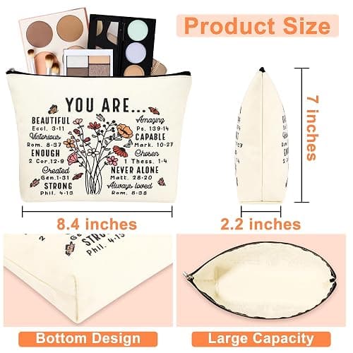 JTENGTOP Christian Religious Gifts for Women, Best Friend Sister Mom Christmas Birthday Gifts for Women Friendship Faith, Valentines Mothers Day Easter Ideas Present for Her Friends thumbnail 6
