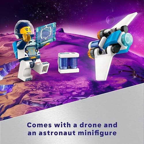 LEGO City Interstellar Spaceship Toy for Kids, Creative Play Space Building Set with Spacecraft Model, Drone, and Astronaut Figure, Building Toy for Boys, Girls and Kids Ages 6 and Up, 60430 thumbnail 5