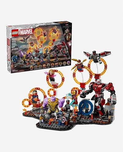 LEGO Marvel Avengers: Endgame Final Battle - Super Hero Building Set for Kids, Ages 10+ - 10 Figures Including Iron Man, Black Panther, and Iron Spider - Birthday Gift for Boys and Girls - 76323 thumbnail 7