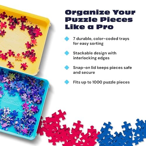 Buffalo Games - Puzzle Sorting Trays - 7 Count (Pack of 1) thumbnail 5