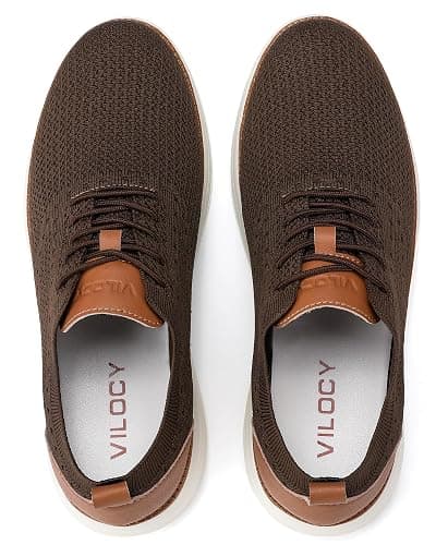 VILOCY Men's Casual Dress Sneakers Oxfords Business Mesh Breathable Walking Shoes Tennis Comfortable thumbnail 9