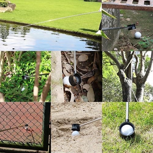 VIMPSEY Golf Ball Retriever Telescopic for Water, 9Ft/12Ft/16.3Ft/20Ft Stainless Steel Golf Ball Retriever, Professional Golf Ball Retriever thumbnail 5