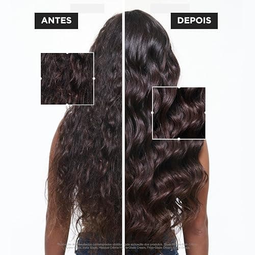 Kérastase Gloss Absolu Masque Crème Hydra-Glaze, Haarmaske für Glanz & Geschmeidigkeit, Anti-Frizz Haarkur für dickes, trockenes & geschädigtes Haar, Vegane Haarpflege mit Hyaluron, 200 ml thumbnail 13