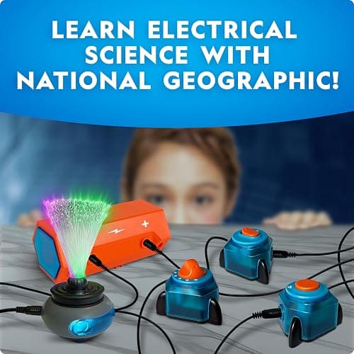 NATIONAL GEOGRAPHIC Circuit Maker Kit - Electronics Kit for Kids with 60 Electrical Circuit Projects, Electric Circuit STEM Toy, Electronic Projects, Electrical Circuit Kit for Kids, Electricity Kit thumbnail 6