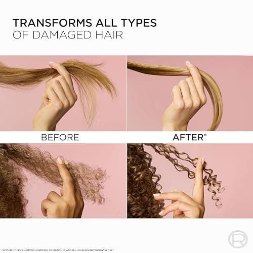L'Oreal Paris Sulfate Free Bond Repair+ Pre Shampoo Concentrate, Hair Treatment with Bond + Amino Acid Complex for Colored, Bleached or Damaged Hair, EverPure, 5.1 Fl Oz (Packaging May Vary) thumbnail 6
