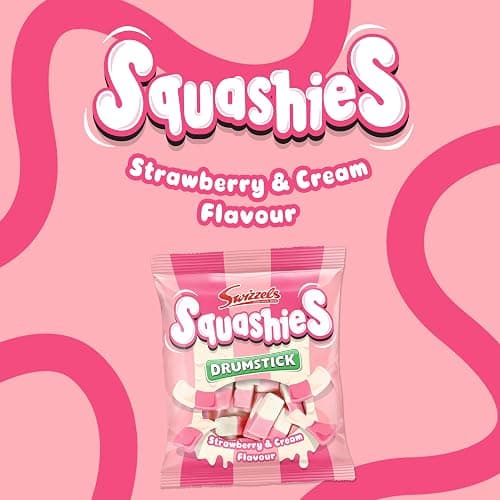 Swizzels Squashies Strawberry & Cream 120G thumbnail 3