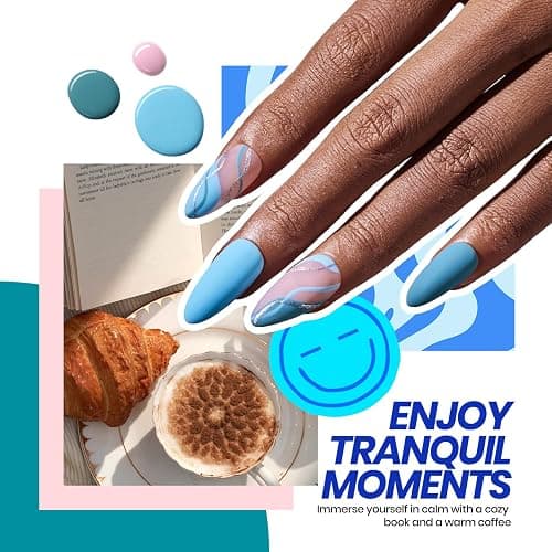 Beetles Gel Nail Polish Kit with UV Light, 68 Pcs 35 Colors Gel Nail Kit | Emotional Spectrum Kit with Base Matte&Glossy Top Coat Soak Off Nails Supplies Manicure Set Home Salon Gifts for Women thumbnail 4