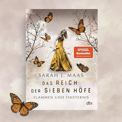 Sarah J. Maas Bücher Bundle – Das Reich der sieben Höfe Band 1-5 – Fantasy Bestseller Set mit exklusivem Lesezeichen – romantische epische Saga für Jugendliche und Erwachsene – Romantasy Bücherpaket thumbnail 3
