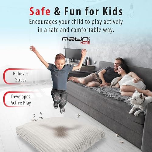 Matini Home Crash Pad - Sensory Pad with Cover Foam Blocks for Kids and Adults, Ideal Gymnastics Equipment to Jump, Play or Relax thumbnail 5