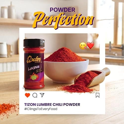 Tizon Lumbre Mexican Seasoning Powder, Fuego Flavor, Snack Seasoning for Popcorn, Chips, Nuts, Fruits thumbnail 7
