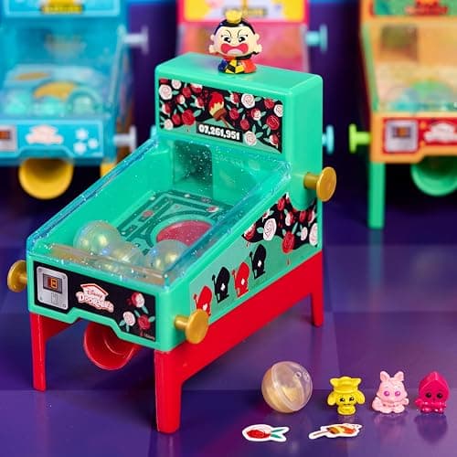 Disney Doorables Squish’Alots Poppin Pinball Game by Just Play | Mini Arcade Toy, 7 Surprises, 3 Micro Figures, Squish Figure, Mystery Pinball Theme, Capsules, Kids Toys, Ages 5+ thumbnail 2