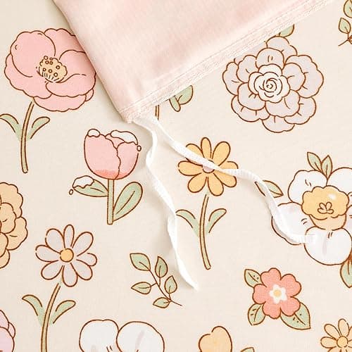VOGIAY Housse de Couette 140x200 Motif de Bouquets de Fleurs Rose Parure de Lit Botanique Fermeture Éclair - Linge de Lit 1 Personne Adulte avec Taie d'oreiller 65x65 cm thumbnail 5